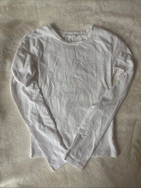 🍎 NWOT Cotton On Women's Long-Sleeve Crew Tee - White